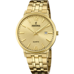 Cargar imagen en el visor de la galería, RELOJ ELEGANTE PARA HOMBRE FESTINA CLASSIC METAL F20513/3 - DORADO
