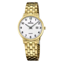 Cargar imagen en el visor de la galería, RELOJ ANÁLOGO PARA MUJER FESTINA ACERO CLASSIC F20514/1 - DORADO

