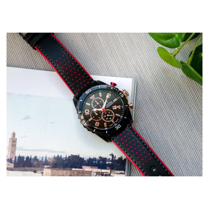 RELOJ EN CUERO PARA HOMBRE FESTINA TIMELESS CHRONO F20519/4 - NEGRO