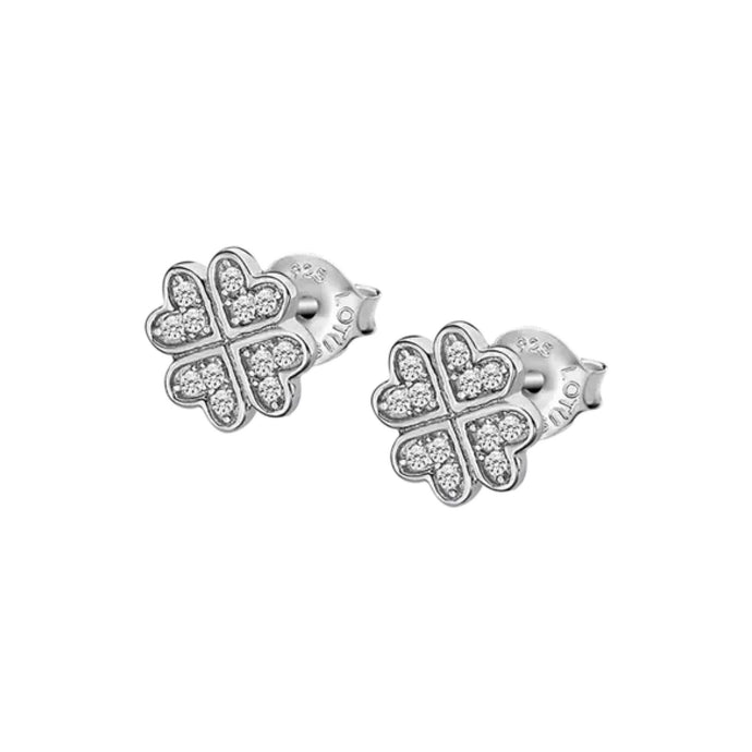 ARETES TRÉBOL LOTUS SILVER PURE ESSENTIAL LP3052-4/1 PLATA, MUJER
