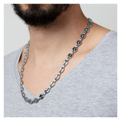 Cargar imagen en el visor de la galería, COLLAR LOTUS STYLE URBAN MAN LS2140-1/1 ACERO, HOMBRE
