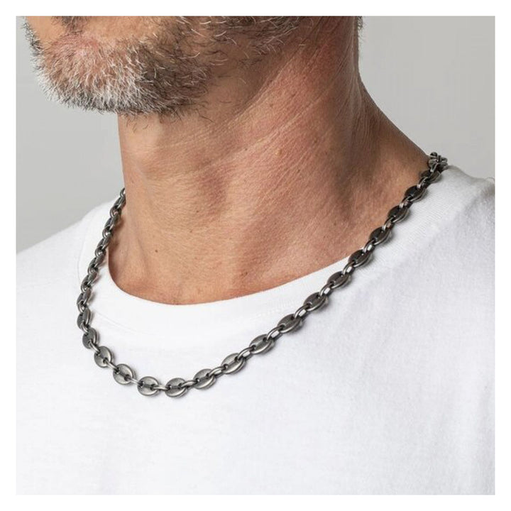 COLLAR LOTUS STYLE URBAN MAN LS2140-1/3 ACERO, HOMBRE