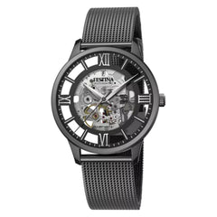 Cargar imagen en el visor de la galería, RELOJ ANÁLOGO PARA HOMBRE FESTINA SKELETON F20535/1 - GRIS
