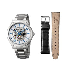 Cargar imagen en el visor de la galería, RELOJ CON ESQUELETO PARA HOMBRE FESTINA AUTOMATIC F20536/1 - PLATEADO
