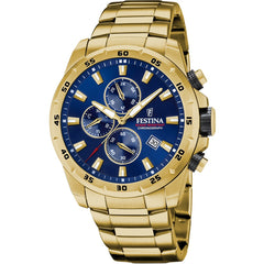 Cargar imagen en el visor de la galería, RELOJ ELEGANTE PARA HOMBRE FESTINA CHRONO SPORT F20541/2 - DORADO
