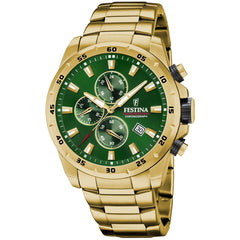Cargar imagen en el visor de la galería, RELOJ ELEGANTE PARA HOMBRE FESTINA CHRONO SPORT F20541/3 - DORADO
