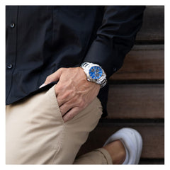 Cargar imagen en el visor de la galería, RELOJ ELEGANTE PARA HOMBRE FESTINA MULTIFUNCION F16242/J - PLATEADO
