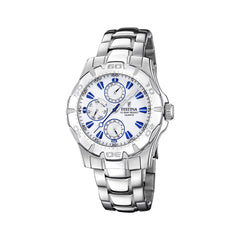 Cargar imagen en el visor de la galería, RELOJ ANALÓGICO PARA HOMBRE FESTINA MULTIFUNCTION F16242/K - PLATEADO
