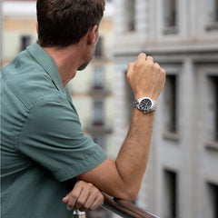 Cargar imagen en el visor de la galería, RELOJ ELEGANTE PARA HOMBRE FESTINA MULTIFUNCTION F16242/L - PLATEADO

