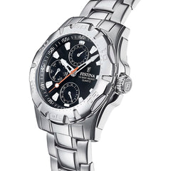 Cargar imagen en el visor de la galería, RELOJ ELEGANTE PARA HOMBRE FESTINA MULTIFUNCTION F16242/L - PLATEADO
