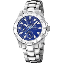 Cargar imagen en el visor de la galería, RELOJ ELEGANTE PARA HOMBRE FESTINA MULTIFUNCTION F16242/M - PLATEADO
