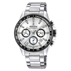 Cargar imagen en el visor de la galería, RELOJ CON CALENDARIO PARA HOMBRE FESTINA TIMELESS CHRONO F20560/1 - PLATEADO
