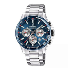 Cargar imagen en el visor de la galería, RELOJ CON CALENDARIO PARA HOMBRE FESTINA TIMELESS CHRONO F20560/2 - AZUL
