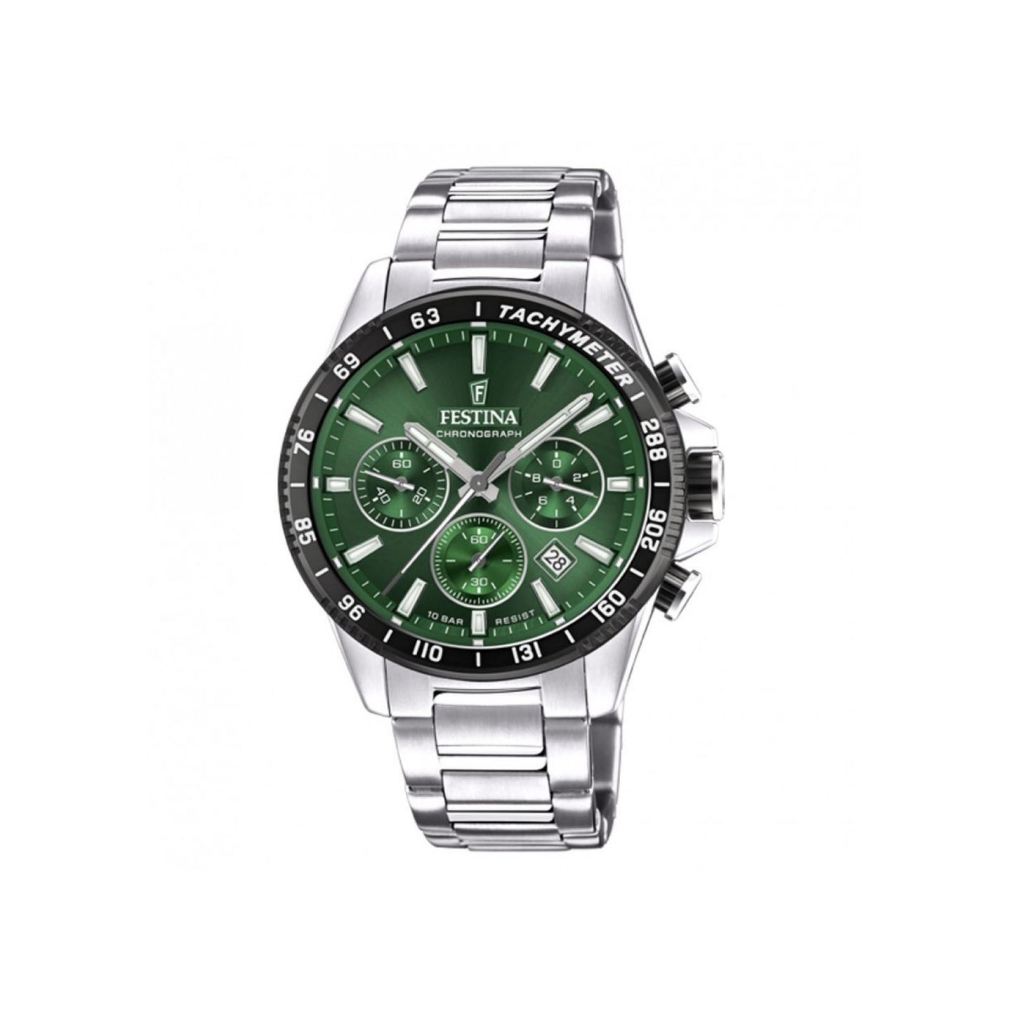 RELOJ ANÁLOGO PARA HOMBRE FESTINA TIMELESS CHRONO F20560/4 - VERDE