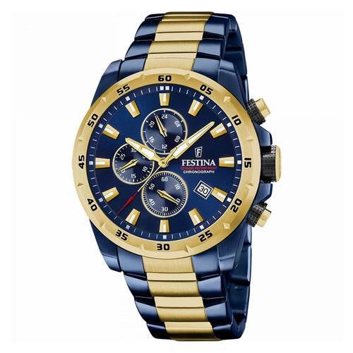 RELOJ EXCLUSIVO PARA HOMBRE FESTINA CHRONO SPORT F20564/1 - AZUL