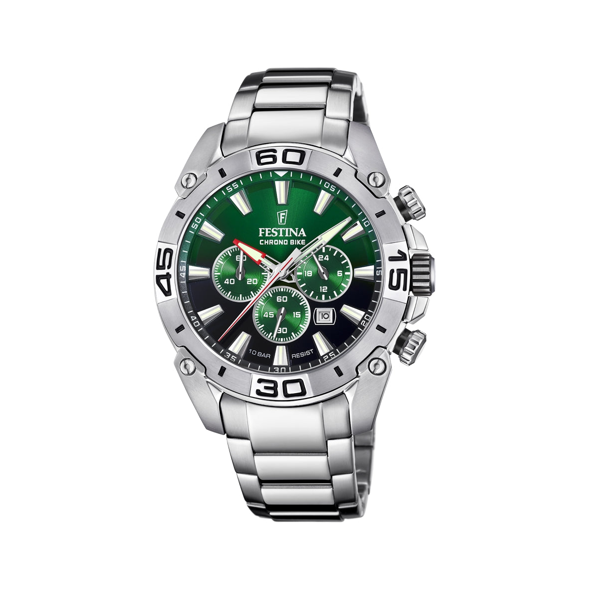 RELOJ ANÁLOGO PARA HOMBRE FESTINA CHRONO BIKE 21 F20543/3 - PLATEADO