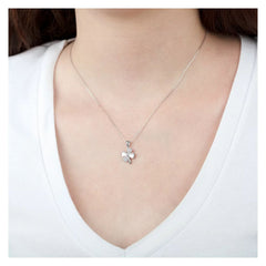 Cargar imagen en el visor de la galería, COLLAR TRÉBOL LOTUS SILVER LP3108-1/1 PLATA, MUJER
