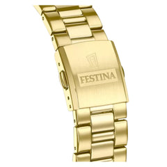 Cargar imagen en el visor de la galería, RELOJ ANÁLOGO PARA HOMBRE FESTINA ACERO CLASSIC F20555/4 - DORADO
