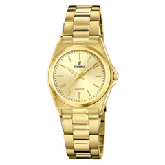 Cargar imagen en el visor de la galería, RELOJ ANÁLOGO PARA MUJER FESTINA ACERO CLASICO F20557/3 - DORADO

