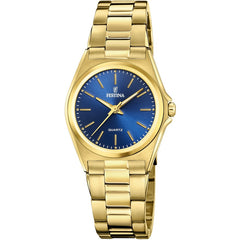 Cargar imagen en el visor de la galería, RELOJ ELEGANTE PARA MUJER FESTINA CLASSIC METAL F20557/4 - DORADO
