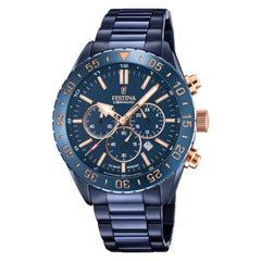 Cargar imagen en el visor de la galería, RELOJ ELEGANTE PARA HOMBRE FESTINA CERAMIC F20576/1 - AZUL
