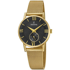 Cargar imagen en el visor de la galería, RELOJ DELICADO PARA MUJER FESTINA CLASSIC METAL F20573/4 - DORADO
