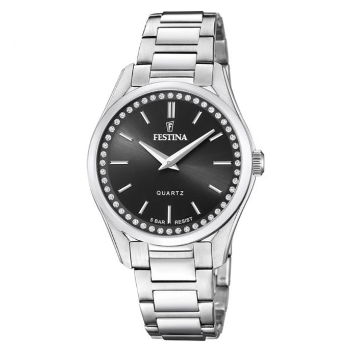 RELOJ CLASICO PARA MUJER FESTINA MADEMOISELLE F20583/4 - PLATEADO