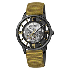 Cargar imagen en el visor de la galería, RELOJ EN CUERO PARA HOMBRE FESTINA SKELETON F20621/2 - MARRÓN
