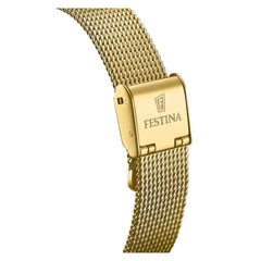 Cargar imagen en el visor de la galería, RELOJ ANÁLOGO PARA MUJER FESTINA SKELETON F20629/1 - DORADO
