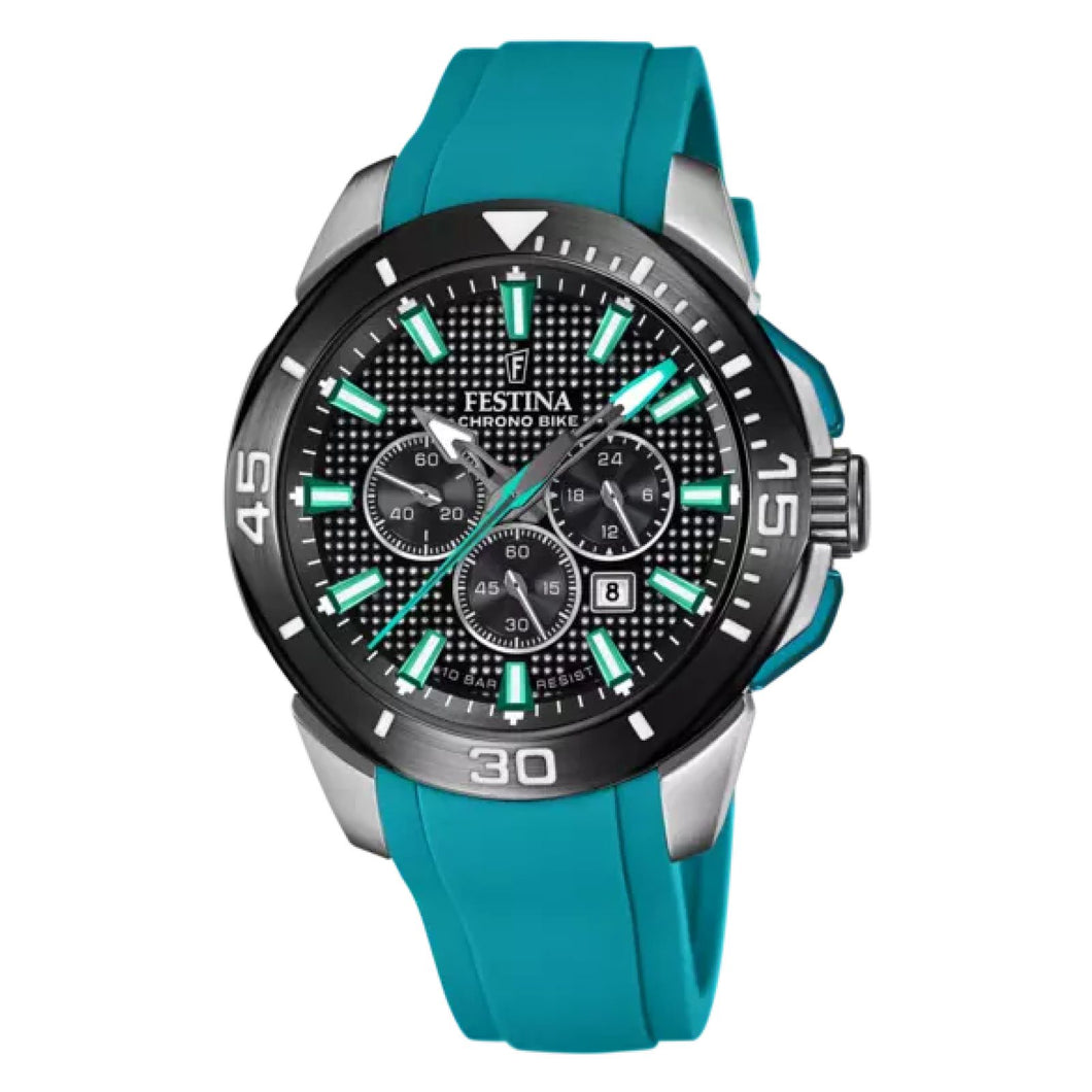 RELOJ ANÁLOGO PARA HOMBRE FESTINA CHRONO BIKE F20642/3 - VERDE