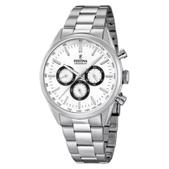 Cargar imagen en el visor de la galería, RELOJ ANÁLOGO PARA HOMBRE FESTINA TIMELESS CHRONO F16820/Q - PLATEADO
