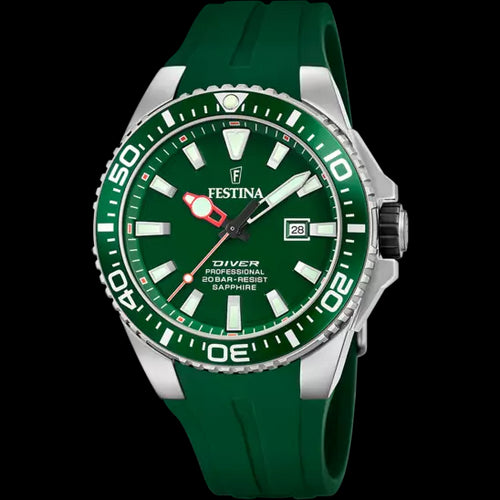 RELOJ ANÁLOGO PARA HOMBRE FESTINA F20664 F20664/2 - VERDE