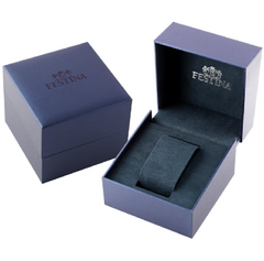 Cargar imagen en el visor de la galería, RELOJ EN CUERO PARA MUJER FESTINA SWISS MADE F20011/1 - NEGRO
