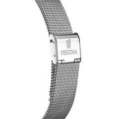 Cargar imagen en el visor de la galería, RELOJ CLASICO PARA MUJER FESTINA SWISS MADE F20015/3 - PLATEADO
