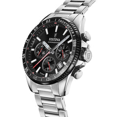 Cargar imagen en el visor de la galería, RELOJ CON CALENDARIO PARA HOMBRE FESTINA TIMELESS CHRONO F20560/6 - NEGRO
