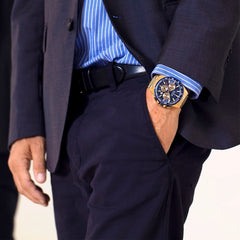 Cargar imagen en el visor de la galería, RELOJ ANÁLOGO PARA HOMBRE FESTINA TIMELESS CHRONO F20634/2 - DORADO
