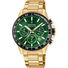 Cargar imagen en el visor de la galería, RELOJ ANÁLOGO PARA HOMBRE FESTINA TIMELESS CHRONO F20634/4 - DORADO
