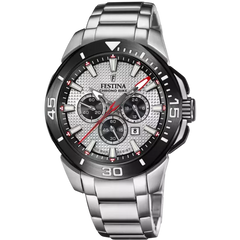Cargar imagen en el visor de la galería, RELOJ ANÁLOGO PARA HOMBRE FESTINA CHRONO BIKE F20641/1 - PLATEADO
